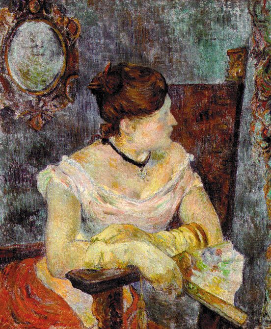 Madame Mette Gauguin in Evening Dress